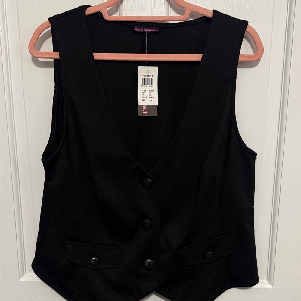 Joe Benbasset Classic Black Vest